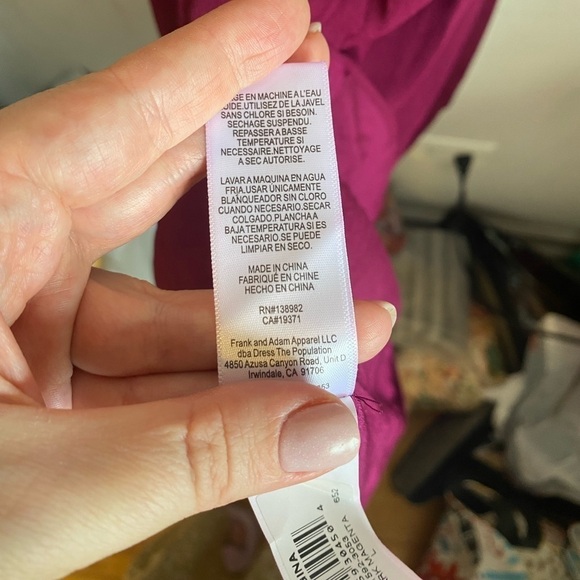 Dress the Population Georgina Asymmetric dress - Picture 7 of 10